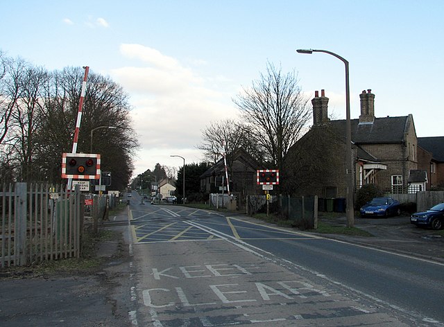 Six Mile Bottom level crossing